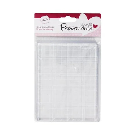Clear Stamp Block 10,2 x 13,3 cm